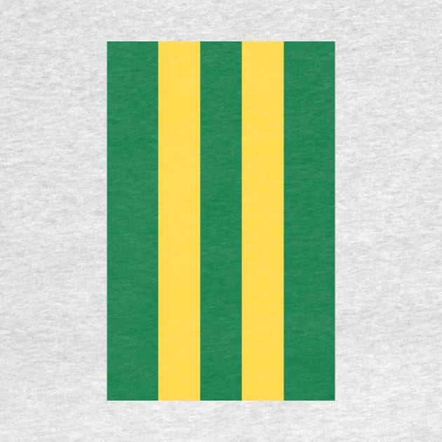 West Brom Retro 1978 Green and Yellow Away Striped by Culture-Factory